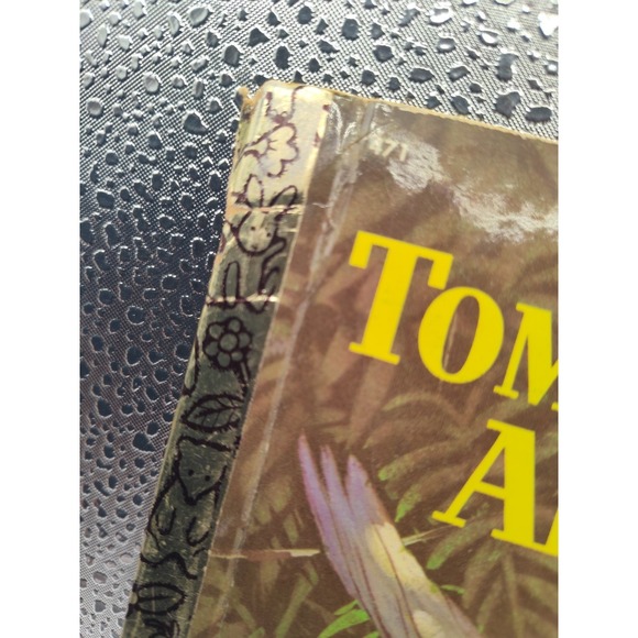 Tommy's Camping Adventure Little Golden Book Gladys Saxon 1972 3rd Printing 1405 - Picture 5 of 6